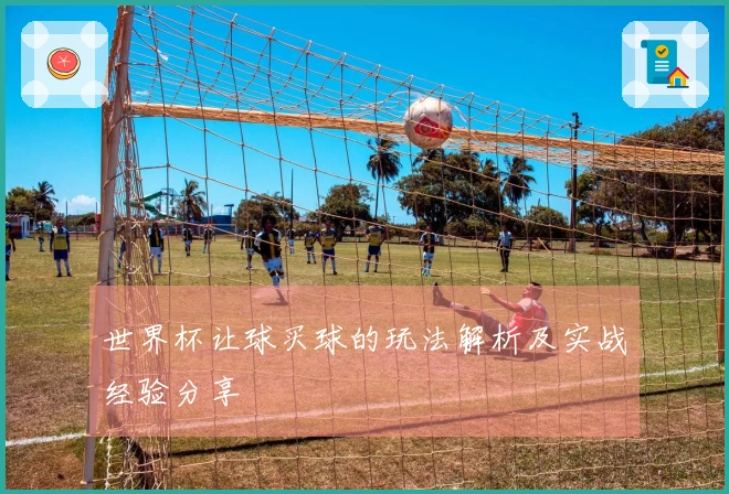 世界杯让球买球的玩法解析及实战经验分享