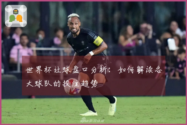 世界杯让球盘口分析：如何解读各大球队的投注趋势